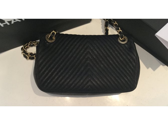 Timeless Chanel 2.55 chevrones Negro - vista 4
