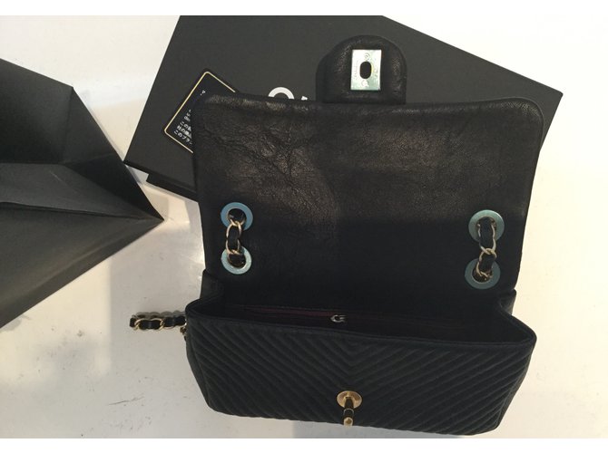 Timeless Chanel 2.55 chevrones Negro - vista 5