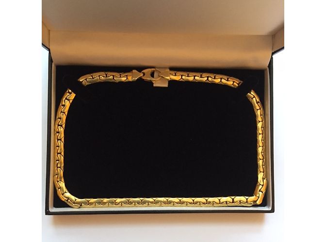 Autre Marque Collana in oro giallo 18K D'oro - vista 2