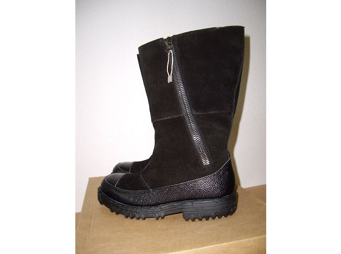 Acne Bottes avec fourrure - vue 4