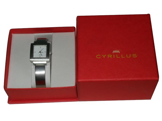 Cyrillus Uhr Silber Grau - Ansicht 2