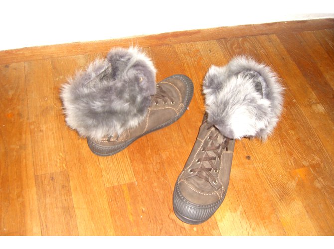 Pataugas Botines Castaño - vista 3