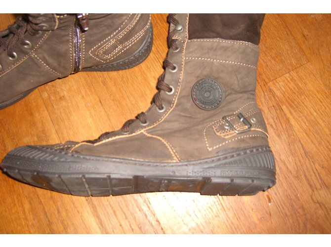 Pataugas Botines Castaño - vista 5