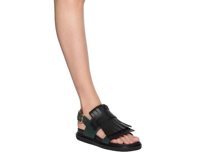 Marni Klobige Sandalen - Ansicht 10