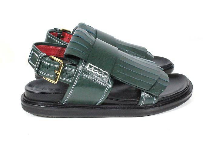 Marni Klobige Sandalen - Ansicht 3
