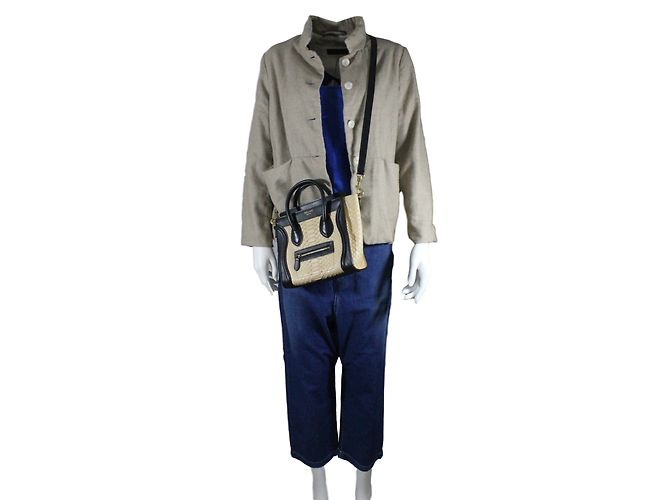 Giacca Casey-Casey beige in lana e cashmere - vista 7