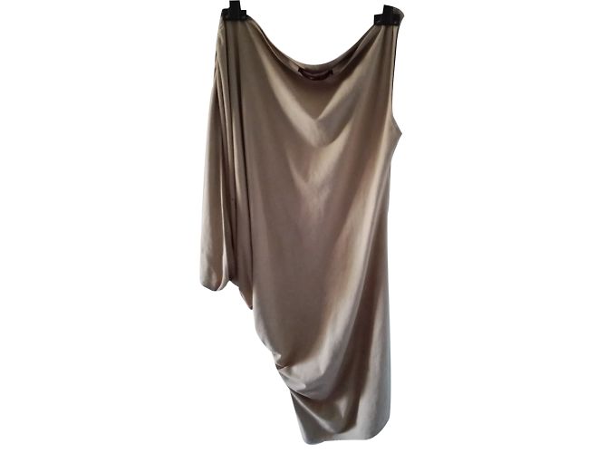 Autre Marque Loco Wildleder Kleid Flesh Fleisch - Ansicht 2