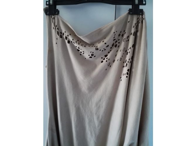 Autre Marque Loco Wildleder Kleid Flesh Fleisch - Ansicht 5