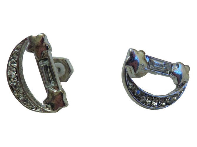 Marc by Marc Jacobs Orecchini Argento con Strass - vista 2