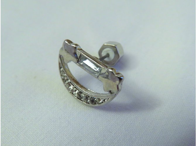 Marc by Marc Jacobs Orecchini Argento con Strass - vista 3