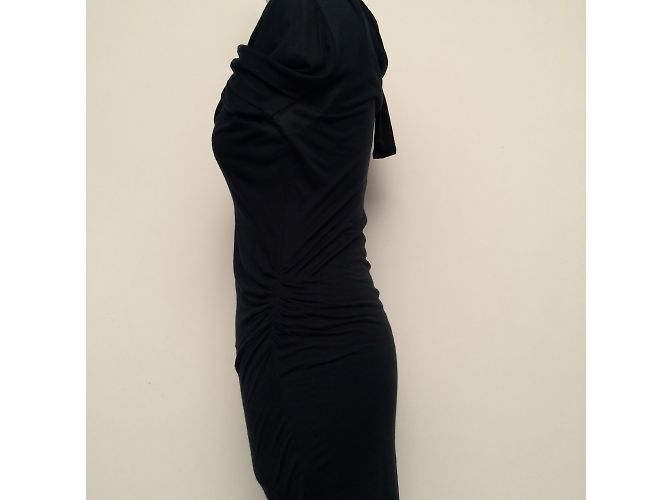 Vestido Helmut Lang Verde de Micromodal - vista 6