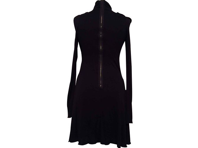 Vestido Patrizia Pepe de viscosa azul oscuro - vista 2