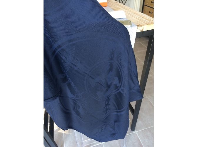 Hermès Lenços Azul - vista 2