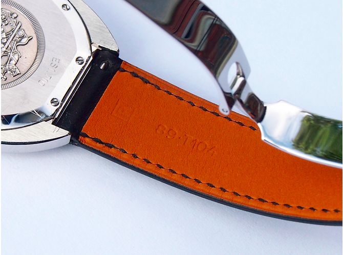 Hermès Quartz Uhr Schwarz - Ansicht 4