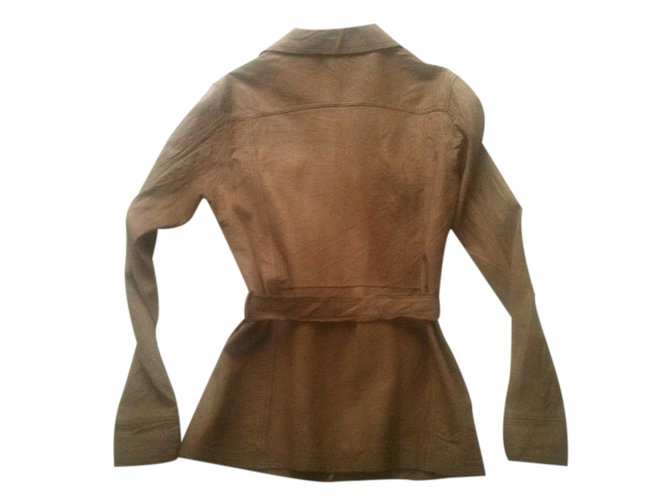 Enes Giacca Beige - vista 2