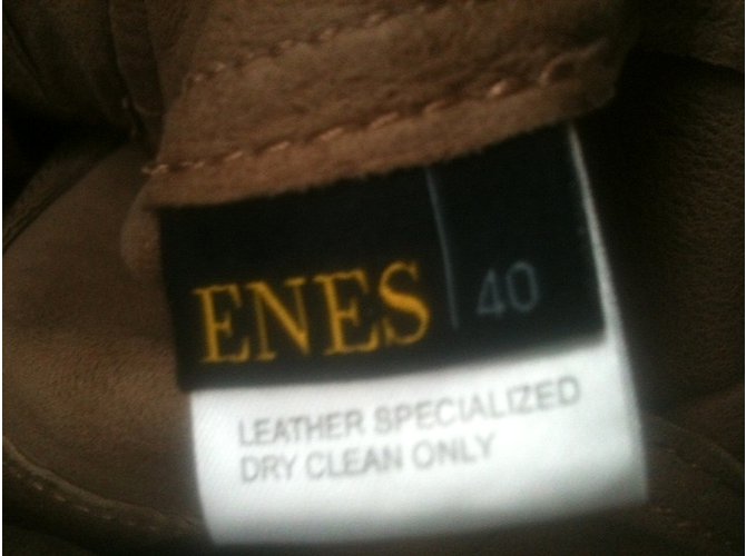 Enes Giacca Beige - vista 4