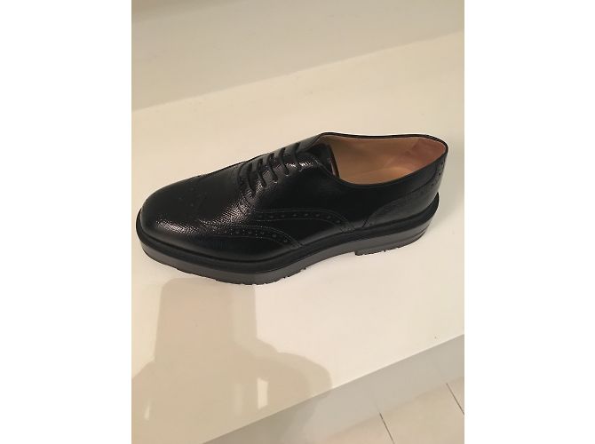 Hermès Schnürschuhe Schwarz - Ansicht 3