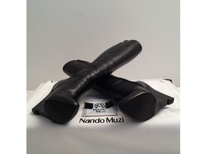 Nando Muzi Stiefel Schwarz - Ansicht 3