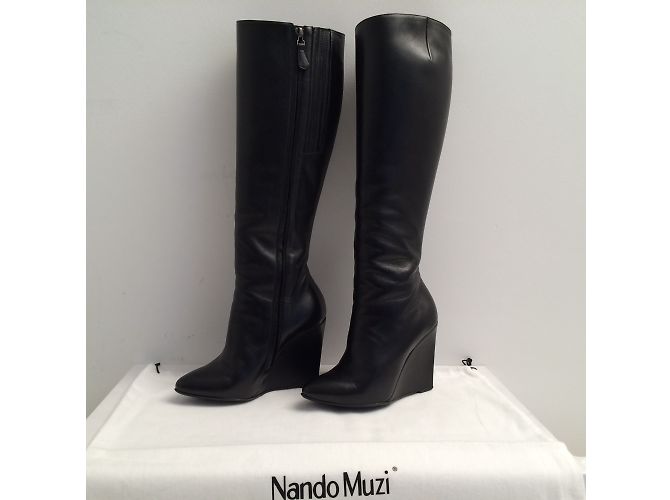 Nando Muzi Stiefel Schwarz - Ansicht 5