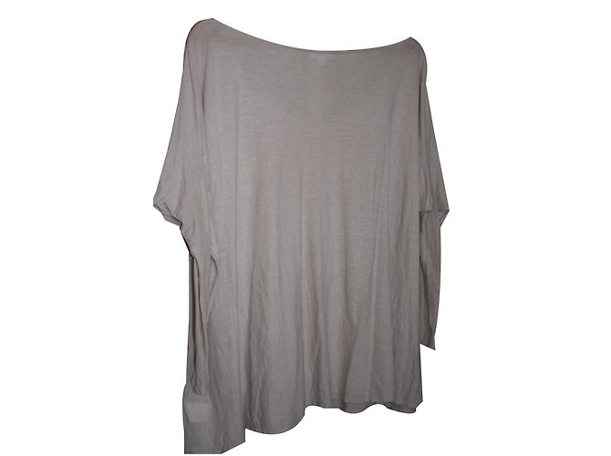 Blusa Claudie Pierlot Beige de Algodón Talla 3 - vista 2