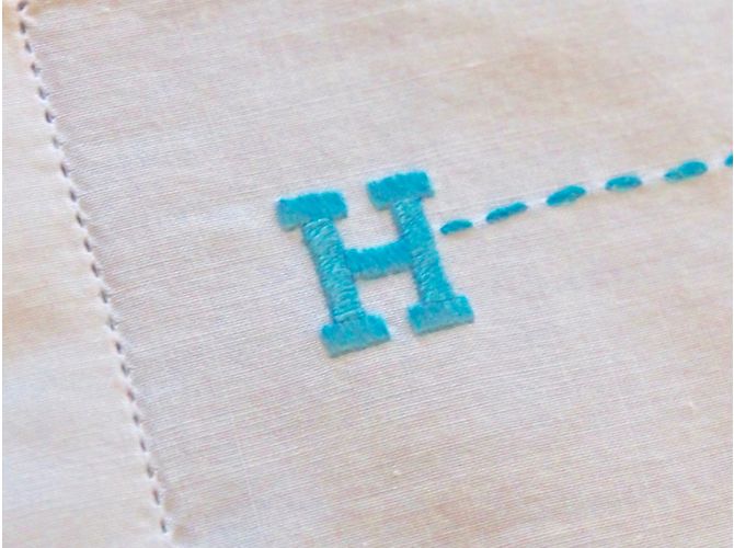 Hermès Silk scarf Blue - view 3