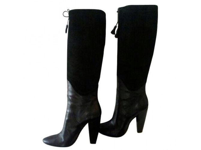 Costume National Botas negras de tacón alto Negro - vista 2