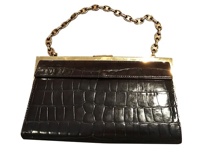 Borsa a mano Céline in pelle bronzo - vista 2
