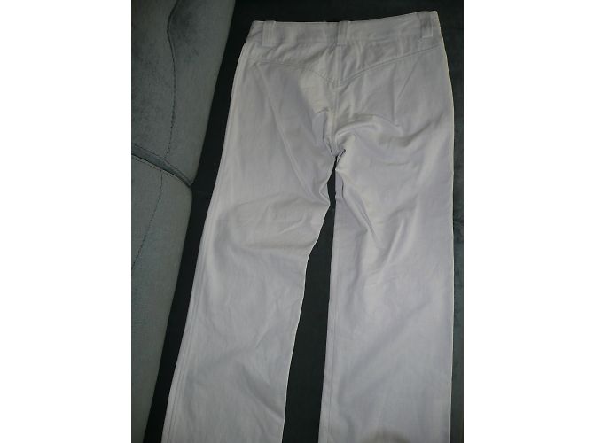 Pantaloni Isabel Marant in cotone grigio rosa chiaro - vista 6