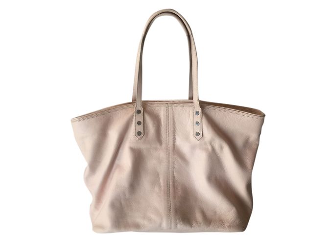 Zadig & Voltaire Tote Bag Leder Beige L - Ansicht 2