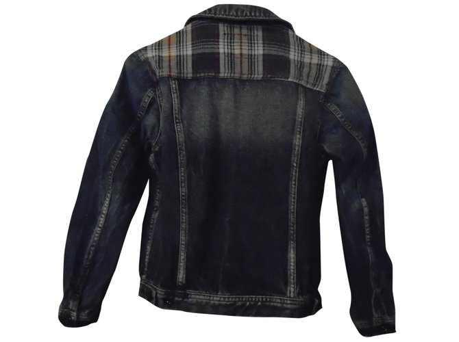 Scotch Shrunk Blouson Bleu - vue 2