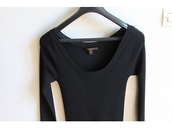 Louis Vuitton Kleid aus Wolle Schwarz XL - Ansicht 3