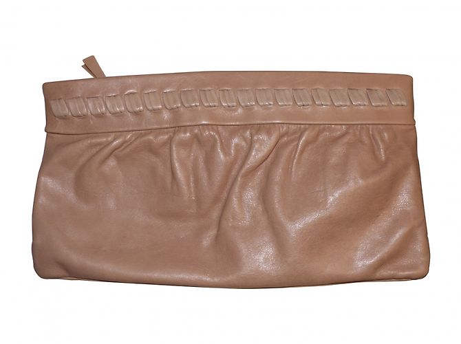 Pochette in pelle rosa Gerard Darel - vista 2