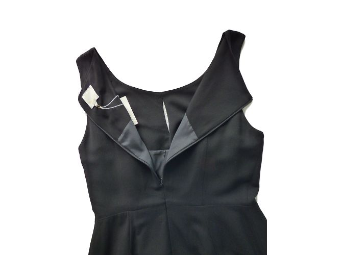 Schwarzes Viscose Kleid Pablo De Gerard Darel - Ansicht 2