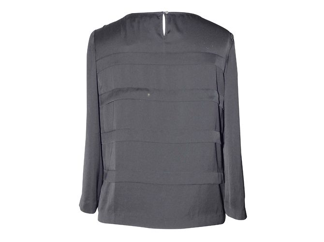 Pablo De Gerard Darel Schwarzes Polyester Top Pablo by Gérard Darel Größe 40 - Ansicht 2