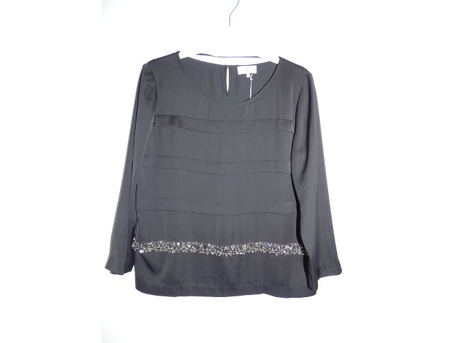 Pablo De Gerard Darel Schwarzes Polyester Top Pablo by Gérard Darel Größe 40 - Ansicht 3