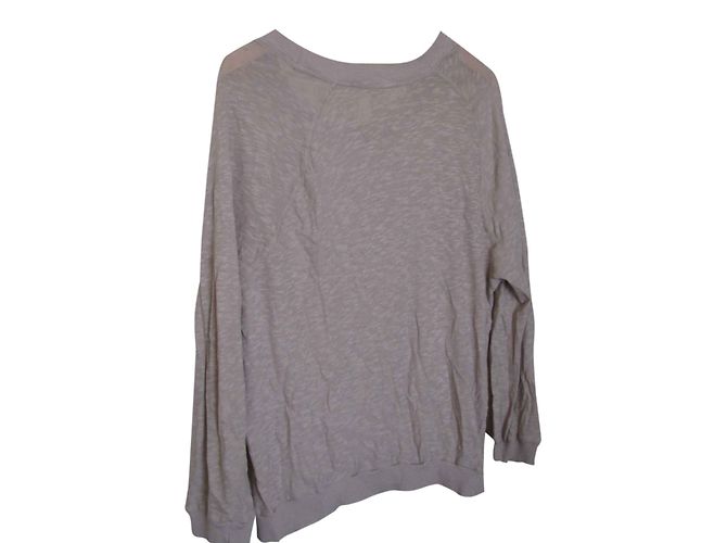 American Vintage Pullover aus Baumwolle Grau L - Ansicht 2