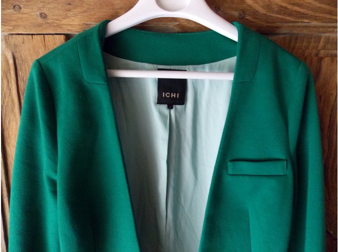 Ichi Chaqueta Verde - vista 3