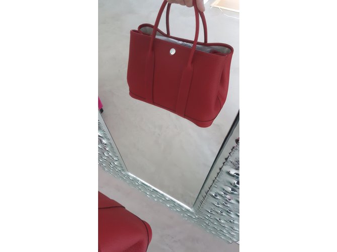 Hermès Fiesta de jardin 30 Roja - vista 6