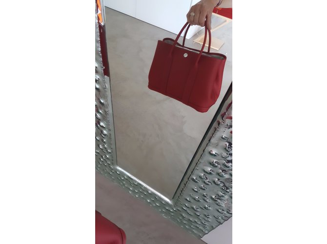 Hermès Fiesta de jardin 30 Roja - vista 7