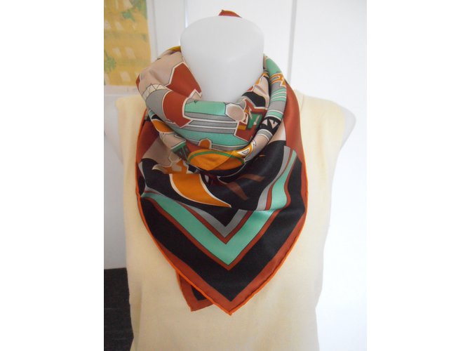 Hermès Lenços Multicor - vista 6