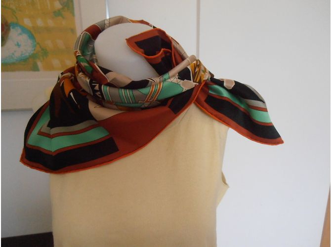 Hermès Lenços Multicor - vista 9