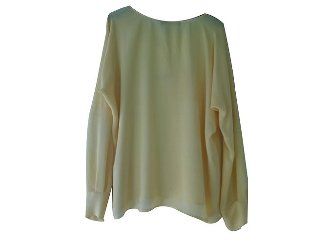 Zara Top Gelb aus Polyester - Ansicht 2