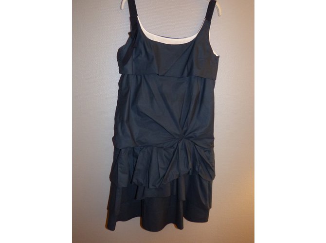 Vestido de algodón azul Marc Jacobs - vista 3
