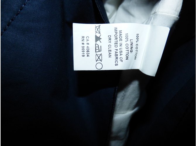 Vestido de algodón azul Marc Jacobs - vista 7