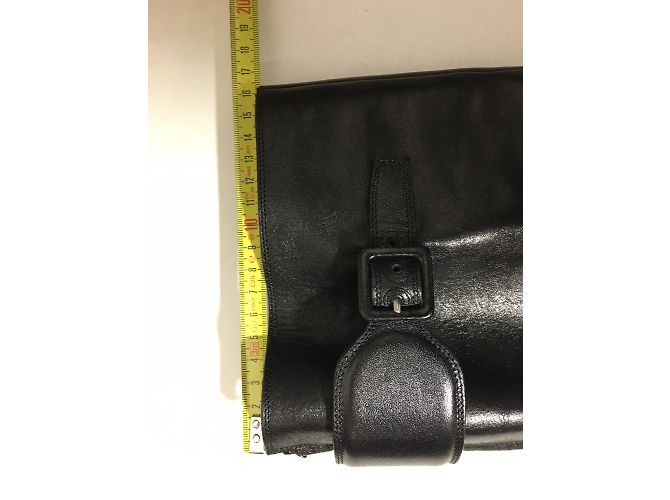 Louis Vuitton Black Leather Boots Size 38.5 - view 12