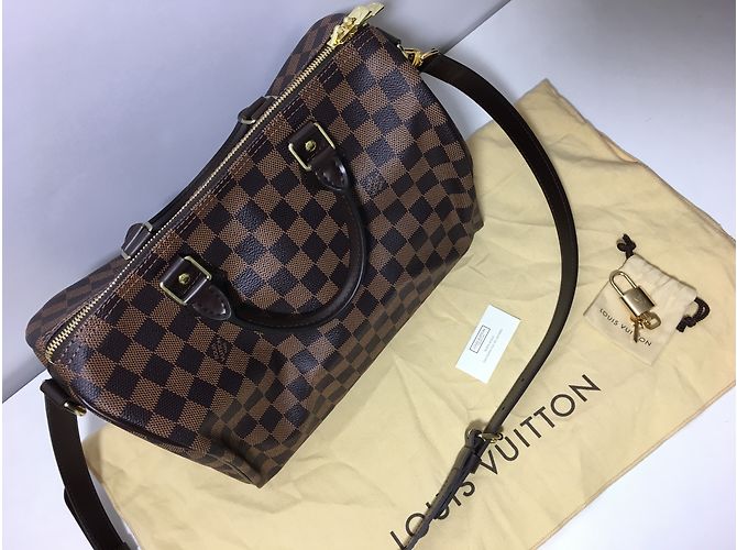 Speedy Louis Vuitton Handtaschen Ebenholz - Ansicht 19