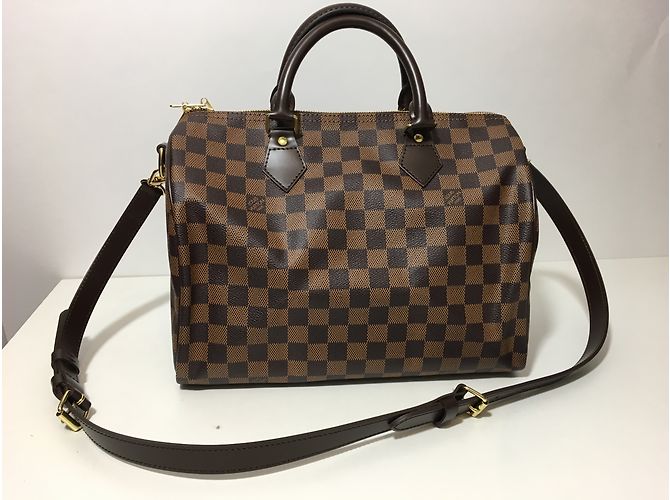Speedy Louis Vuitton Handtaschen Ebenholz - Ansicht 5