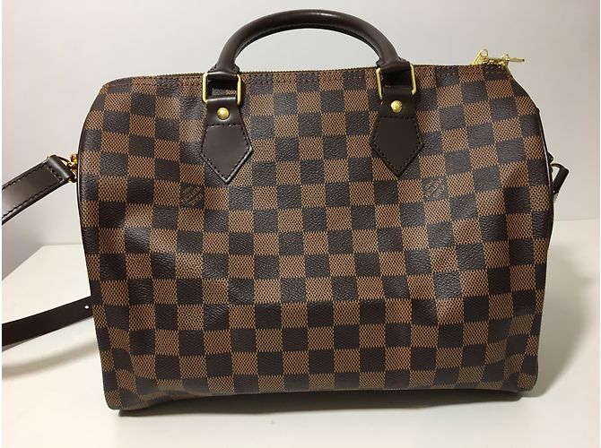 Speedy Louis Vuitton Handtaschen Ebenholz - Ansicht 7