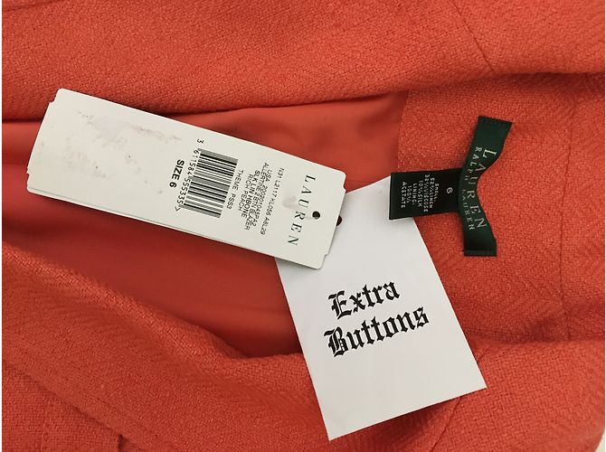 Ralph Lauren Orange Blazer - Ansicht 9