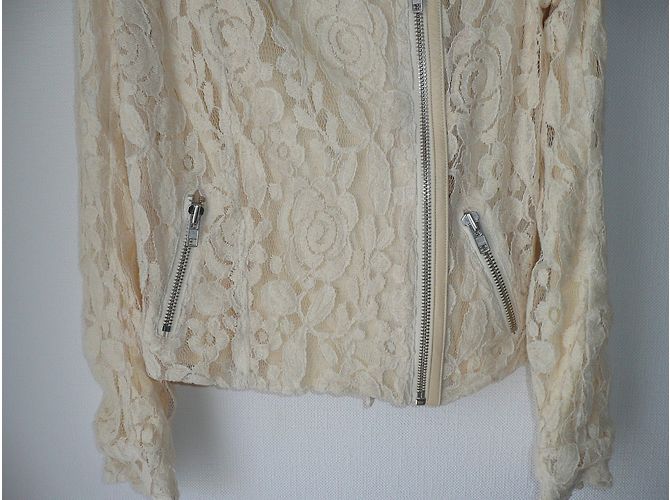 American Retro Lace Jacket Eggshell Size 38 - view 4